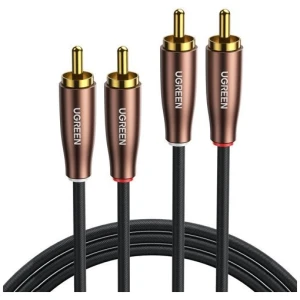 AUDIOKAABEL UGREEN 2xRCA -> 2x RCA, 5M, MUST