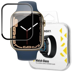 KARASTATUD KLAAS WOSINZKY APPLE WATCH 7/8 45MM, MUST