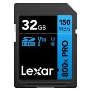 MÄLUKAART LEXAR SD 32GB BLUE 150 MB/S