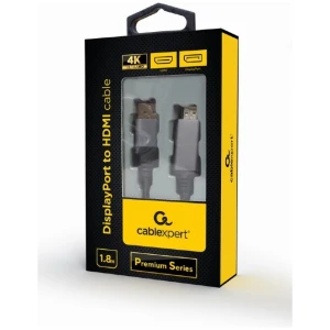KAABEL CABLEXPERT DISPLAYPORT -> HDMI 1.8M, MUST
