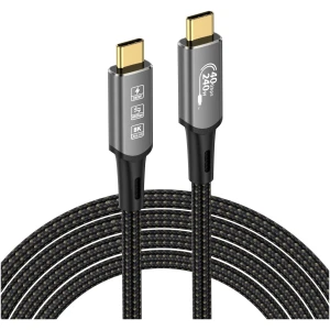 KAABEL CHENLENIC USB-C THUNDERBOLT 4, 240W/8K 60Hz, 2M, MUST