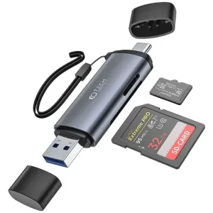MÄLUKAARDILUGEJA TECH-PROTECT USB-C, USB-A -> MICRO-SD/SD-LUGEJA