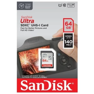 MÄLUKAART SANDISK ULTRA SDXC 64GB