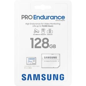 MÄLUKAART SAMSUNG PRO ENDURANCE 128GB, VALGE