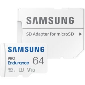 MÄLUKAART SAMSUNG PRO ENDURANCE 64GB, U1/V10/4K
