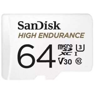 MÄLUKAART SANDISK HIGH ENDURANCE 64GB U3, V30
