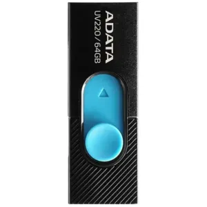 MÄLUPULK ADATA UV220 USB2.0, 64GB, MUST